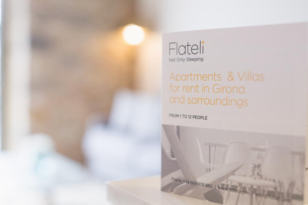 Flateli Plaça Catalunya 1.1 Girona Dış mekan fotoğraf